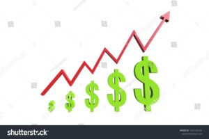 Depicting dollar stregthening